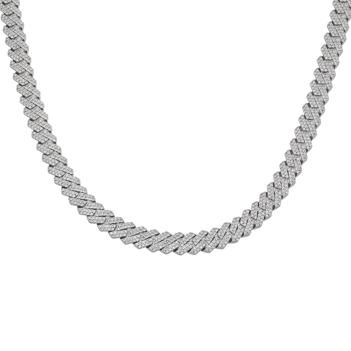 10MM Miami Cuban Chain Necklace 20"